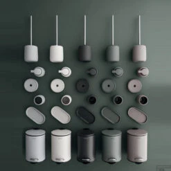 Tandenborstelbeker Blomus Sono Keramiek 300 Ml Taupe -Sealkin Badkamermeubilair Winkel blomus sono sfeerafbeelding 4