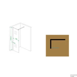 BWS Apollo Inloopdouche Met Muurprofiel 60x200cm Nano Glas 10mm -Sealkin Badkamermeubilair Winkel bws apollo inloopdouche met muurprofiel 60x200cm nano glas 10mm tech