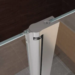 BWS Apollo Zijwand Met Schanierend Glasprofiel 40x200 Cm 10mm NANO Glas -Sealkin Badkamermeubilair Winkel bws apollo zijwand met schanierend glasprofiel nano glas 3 1