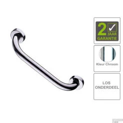 BWS Badgreep Domo Rechte Chroom