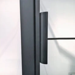 BWS Douchecabine Frame 100x70 Cm 8 Mm NANO Glas Mat Zwart Raster -Sealkin Badkamermeubilair Winkel bws douchecabine frame mat zwart raster sfeer2 11