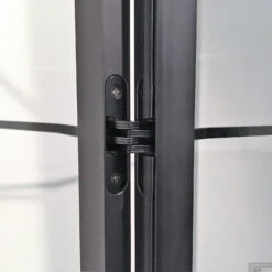 BWS Douchecabine Frame 80x160 Cm 8 Mm NANO Glas Mat Zwart Raster 10 BWS Douchecabine Frame 80x160 Cm 8 Mm NANO Glas Mat Zwart Raster -Sealkin Badkamermeubilair Winkel bws douchecabine frame mat zwart raster sfeer3 23