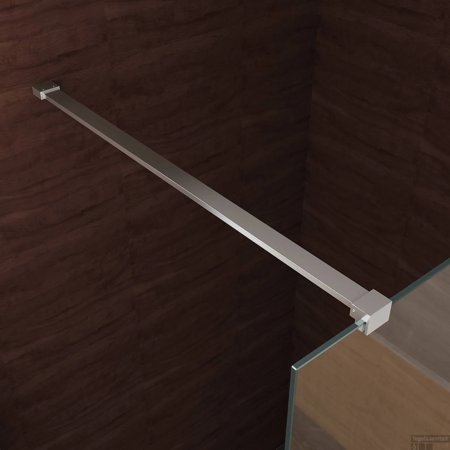 BWS Douchewand Reno Met Middenband 100x200 Cm 10 Mm NANO Coating 5 BWS Douchewand Reno Met Middenband 100x200 Cm 10 Mm NANO Coating - Afbeelding 3