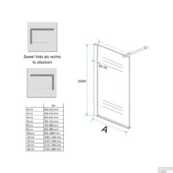 BWS Eco Inloopdouche Met Muurprofiel 120x200 Cm 8mm NANO Coating 9 BWS Eco Inloopdouche Met Muurprofiel 120x200 Cm 8mm NANO Coating -Sealkin Badkamermeubilair Winkel bws eco inloopdouche met muurprofiel nano coating tech 2