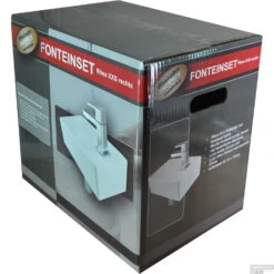 BWS Fonteinkraan One Pack Blong XXS Rechts Wit -Sealkin Badkamermeubilair Winkel bws fonteinkraan one pack blong xxs rechts detail