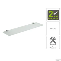 BWS Glazen Planchet Ida Chroom