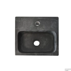 BWS Hardstenen Fontein Vierkant 30x30x10 Cm -Sealkin Badkamermeubilair Winkel bws hardstenen fontein vierkant 30x30x10 cm detail