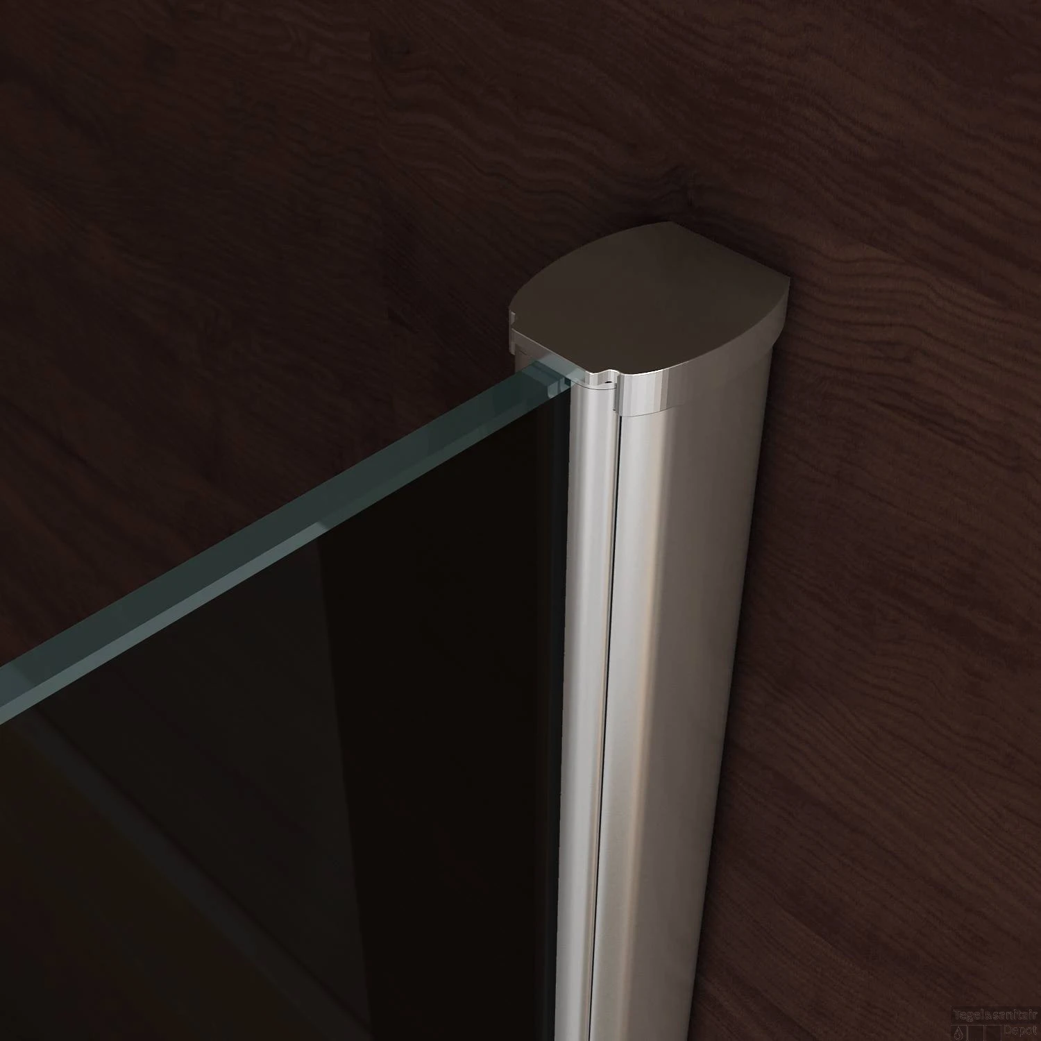 BWS Inloopdouche Rookglas 120x200cm 10mm Nano Coating 4 BWS Inloopdouche Rookglas 120x200cm 10mm Nano Coating - Afbeelding 2