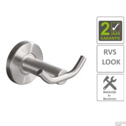 BWS Jashaak Hera Dubbele RVS