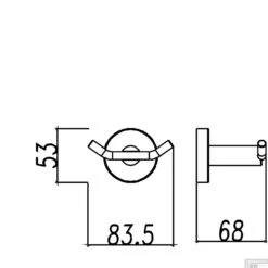 BWS Jashaak Hera Dubbele RVS -Sealkin Badkamermeubilair Winkel bws jashaak hera dubbele rvs tech
