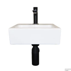 BWS Keramische Fontein Mini 28x24.5x9 Cm -Sealkin Badkamermeubilair Winkel bws keramische fontein mini 28x24.5x9 cm 2