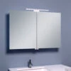 BWS LED Spiegelkast Luxe Aluminium 90x60x14 Cm -Sealkin Badkamermeubilair Winkel bws led spiegelkast luxe aluminium 90x60x14 cm shop 1