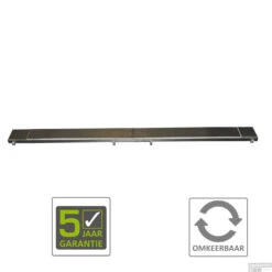 BWS RVS Tegelrooster Tbv Douchegoot 90x7 Cm