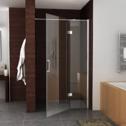 BWS Swingdeur Nis 110x200 Cm Met Vast Paneel 8 Mm NANO Coating 11 BWS Swingdeur Nis 110x200 Cm Met Vast Paneel 8 Mm NANO Coating -Sealkin Badkamermeubilair Winkel bws swingdeur nis met vast paneel 8 mm nano coating 4 3