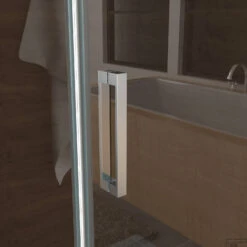 BWS Swingdeur Nis 120x200 Cm Met Vast Paneel 8 Mm NANO Coating -Sealkin Badkamermeubilair Winkel bws swingdeur nis met vast paneel 8 mm nano coating 5 4