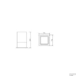 Eris Vrijstaande Tandenborstelhouder Chroom -Sealkin Badkamermeubilair Winkel bws tandenborstelhouder eris vrijstaande chroom tech