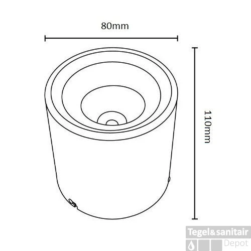 BWS Tube Opbouw Spot Incl. LED Lichtbron Mat Wit 5 BWS Tube Opbouw Spot Incl. LED Lichtbron Mat Wit - Afbeelding 3