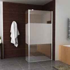 BWS Zijwand Hoekprofiel Irene Met Middenband 35x200 10 Mm NANO Coating