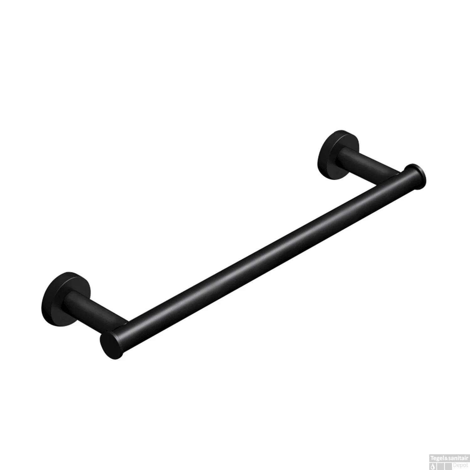 Handdoekhouder Hotbath Cobber 34 Cm Mat Zwart 4 Handdoekhouder Hotbath Cobber 34 Cm Mat Zwart - Afbeelding 2