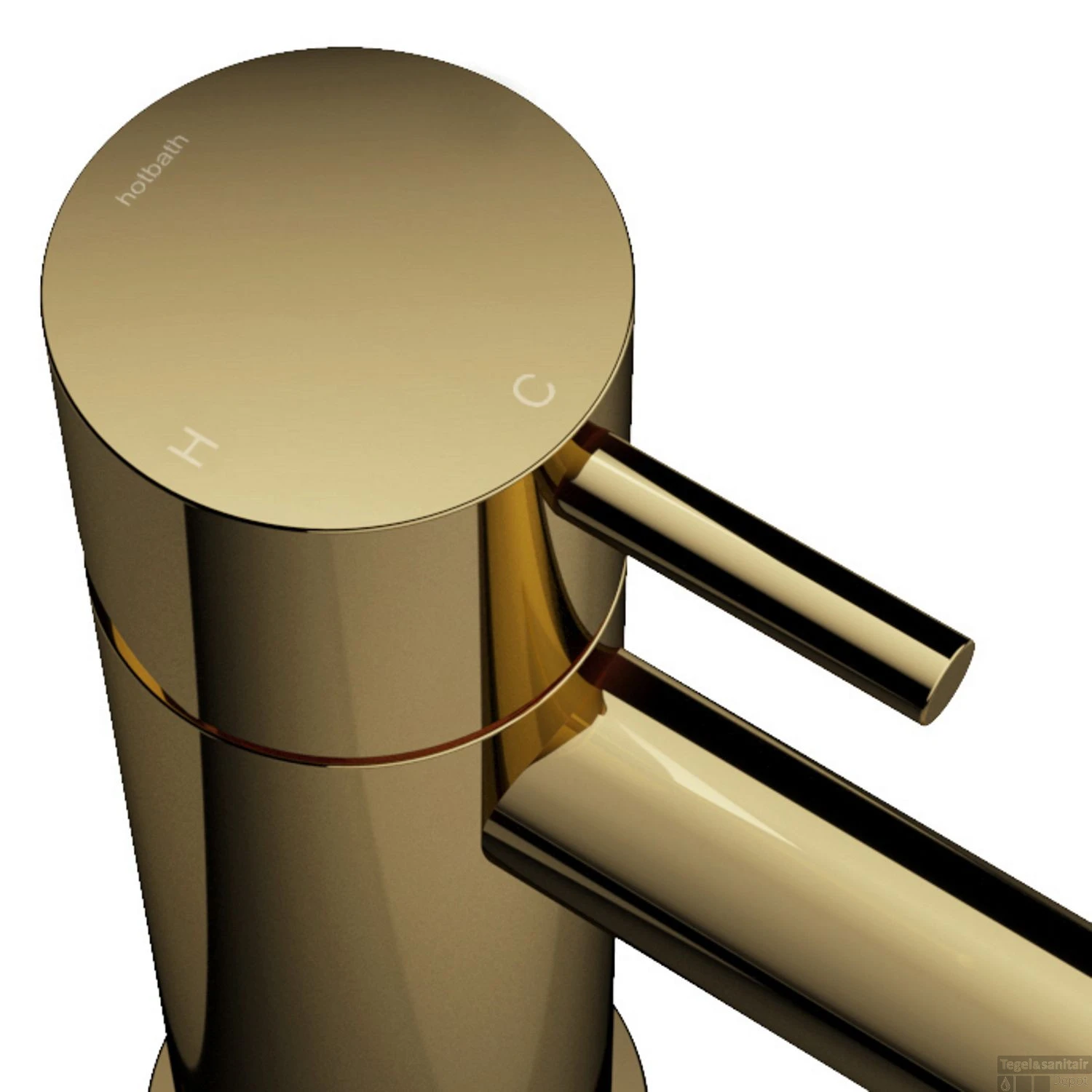 Handdoekhouder Hotbath Cobber 34 Cm Gepolijst Messing 4 Handdoekhouder Hotbath Cobber 34 Cm Gepolijst Messing - Afbeelding 2