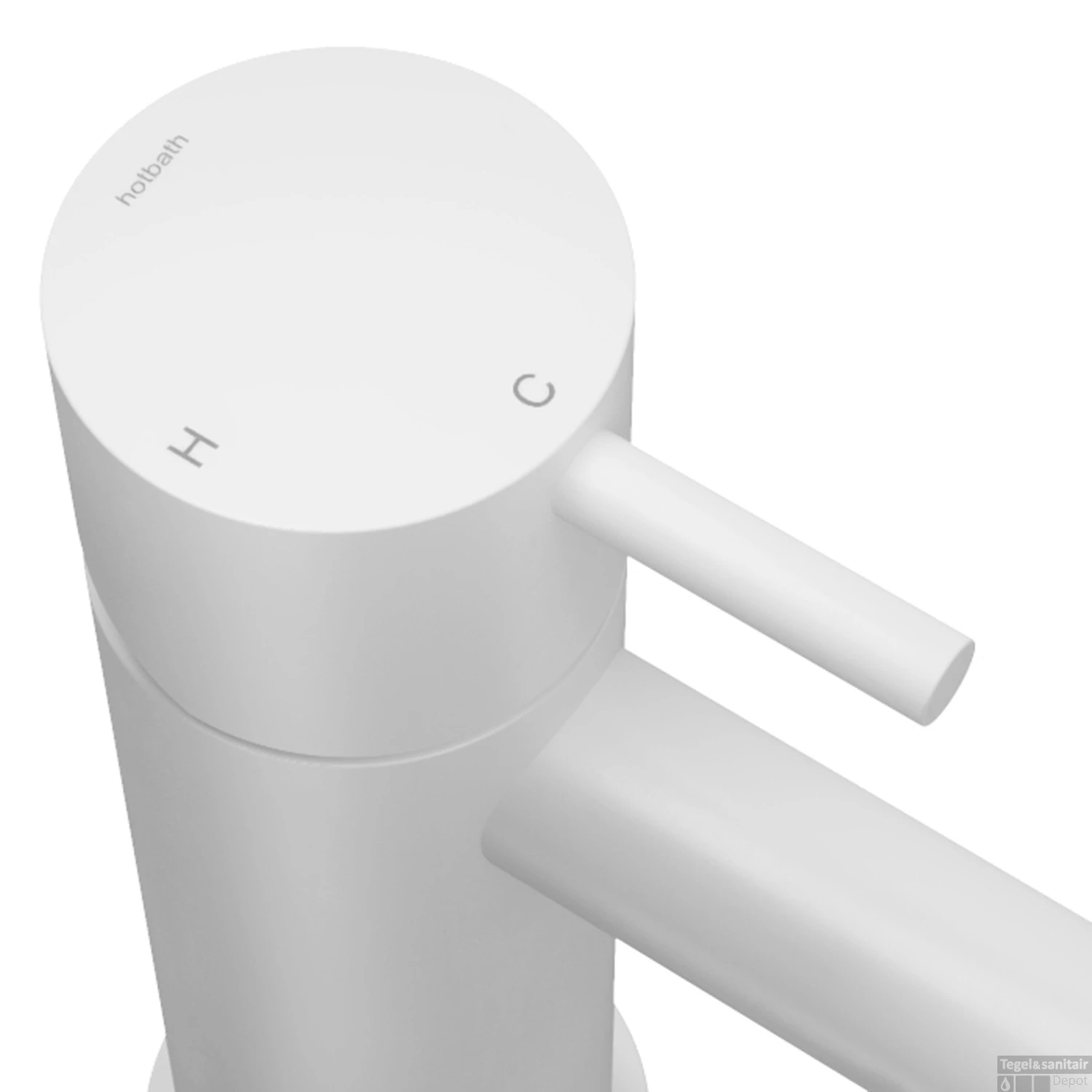 Badgreep Hotbath Cobber Mat Wit 4 Badgreep Hotbath Cobber Mat Wit - Afbeelding 2