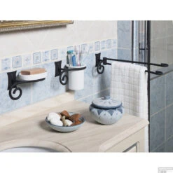 Dubbele Handdoekhouder Sapho Rebecca Draaibaar 36.2 Cm Zwart 8 Dubbele Handdoekhouder Sapho Rebecca Draaibaar 36.2 Cm Zwart -Sealkin Badkamermeubilair Winkel cc021 dubbele handdoekhouder sapho rebecca draaibaar 36.2 cm zwart 3