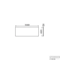 Clou New Wash Me Frame Inleg Planchet Mat Wit Aluite 106.8cm 11 Clou New Wash Me Frame Inleg Planchet Mat Wit Aluite 106.8cm -Sealkin Badkamermeubilair Winkel clou new wash me frame inleg planchet mat wit aluite 106.8cm tech