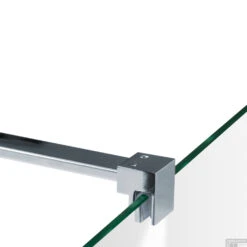 Inloopdouche Compleet Just Creating Profielloos 120/40 Cm Chroom -Sealkin Badkamermeubilair Winkel complete profielloze inloopdouche chroom 4555 2 31