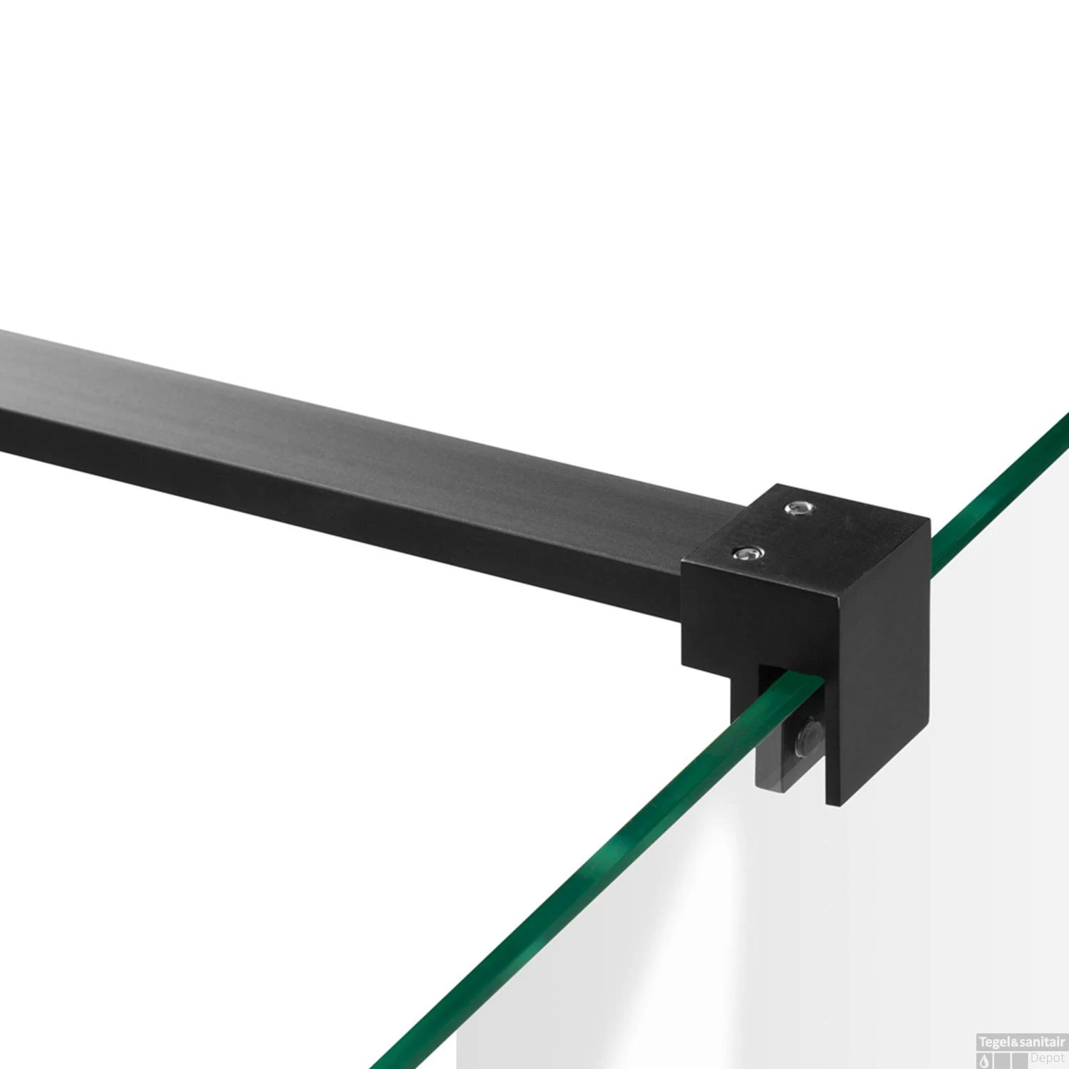 Inloopdouche Compleet XL Just Creating Profielloos 100x180 Cm Mat Zwart 10 Inloopdouche Compleet XL Just Creating Profielloos 100x180 Cm Mat Zwart - Afbeelding 8