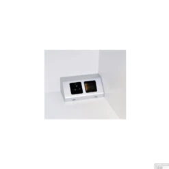 Contactdoos En Schakelaar Sanicare Inclusief Twee Snoeren 5,6x15,1x8,1 Cm Zilver-Grijs -Sealkin Badkamermeubilair Winkel contactdoos en schakelaar sanicare detail2