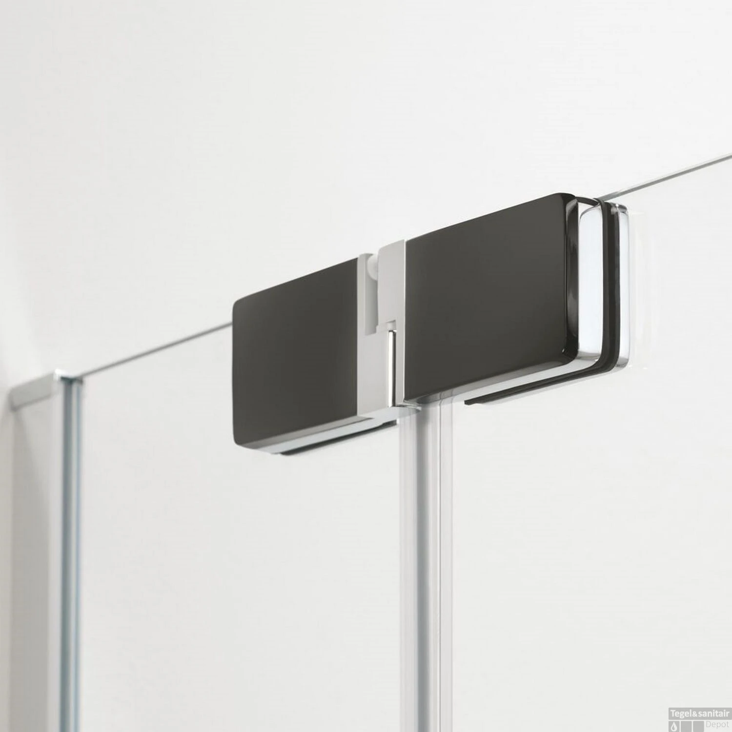 Nisdeur Sealskin Custom Rechts 80x195 Cm Zilver Hoogglans Helder Glas - Afbeelding 10