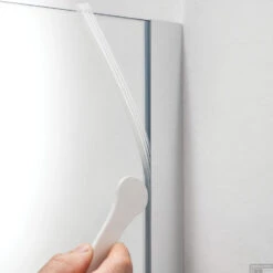 Nisdeur Sealskin Custom Rechts 100x195 Cm Zilver Hoogglans Helder Glas -Sealkin Badkamermeubilair Winkel cp20100d260100 nisdeur get wet by sealskin custom rechts 100x195 cm zilver hoogglans helder glas 3