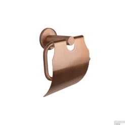 Toiletrolhouder Boss & Wessing Colorato Met Klep Geborsteld Koper