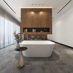 Ligbad Arcqua Crosstone Evi XL Back To Wall Solid Surface 180x120x57 Mat Wit 11 Ligbad Arcqua Crosstone Evi XL Back To Wall Solid Surface 180x120x57 Mat Wit -Sealkin Badkamermeubilair Winkel ctwl9400 evi xl sfeer 5