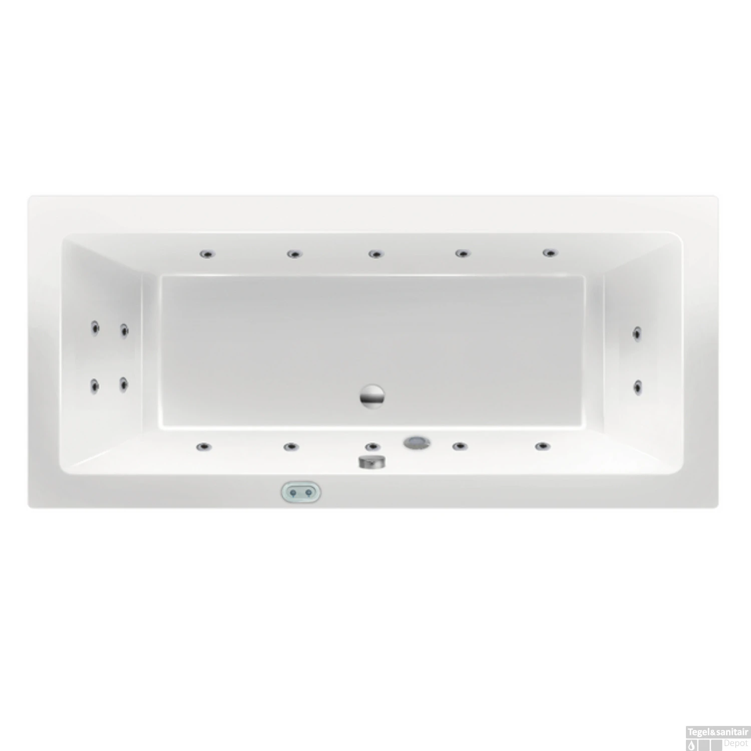 Whirlpool Boss & Wessing Dahlia Silent 1 170x75cm Enkel Systeem 4 Whirlpool Boss & Wessing Dahlia Silent 1 170x75cm Enkel Systeem - Afbeelding 2