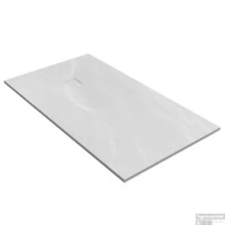 Douchebak Sanitop Just Creating Relievo Crag 100x180 Cm Mat Wit