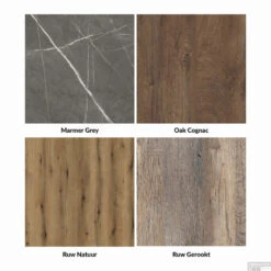 Wastafelblad Gliss Design Topdek 160x46 Cm Marmer Grey Incl. 4 Ophangbeugels -Sealkin Badkamermeubilair Winkel de kleuren 608