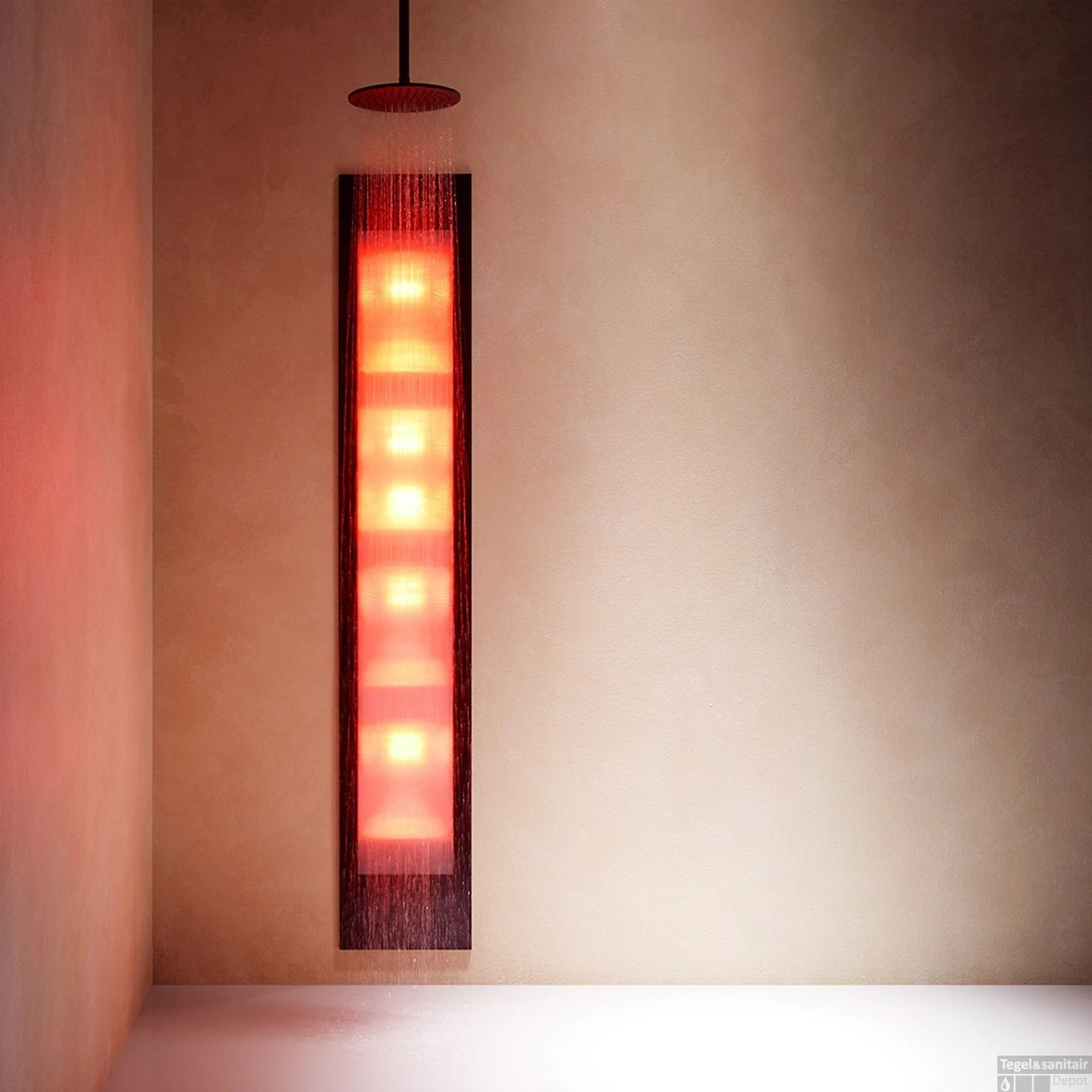 Sunshower Deluxe Mat Zwart UV En Infrarood Inbouwapparaat 32x187x16 Cm Aluminium Mat Zwart 9 Sunshower Deluxe Mat Zwart UV En Infrarood Inbouwapparaat 32x187x16 Cm Aluminium Mat Zwart - Afbeelding 7