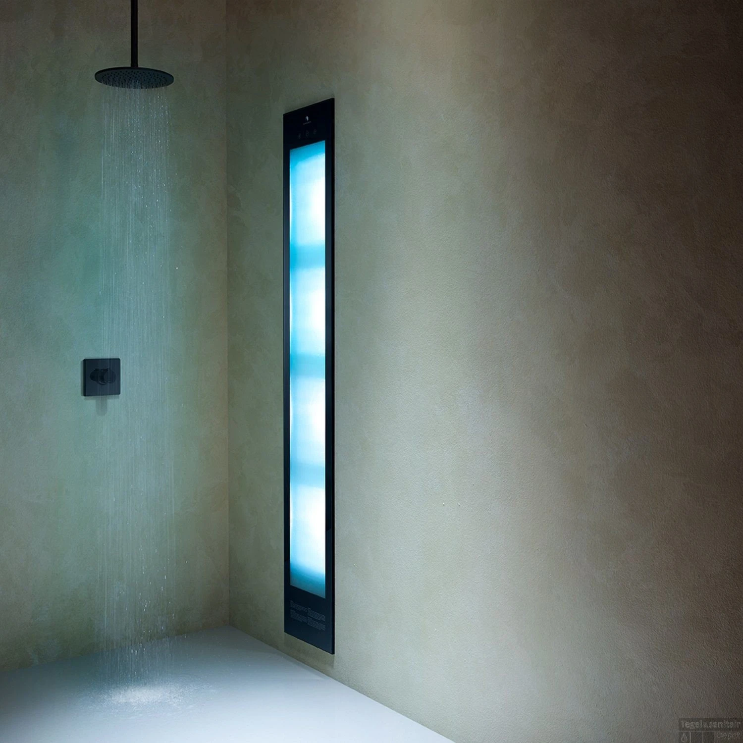 Sunshower Deluxe Mat Zwart UV En Infrarood Inbouwapparaat 32x187x16 Cm Aluminium Mat Zwart 12 Sunshower Deluxe Mat Zwart UV En Infrarood Inbouwapparaat 32x187x16 Cm Aluminium Mat Zwart - Afbeelding 10