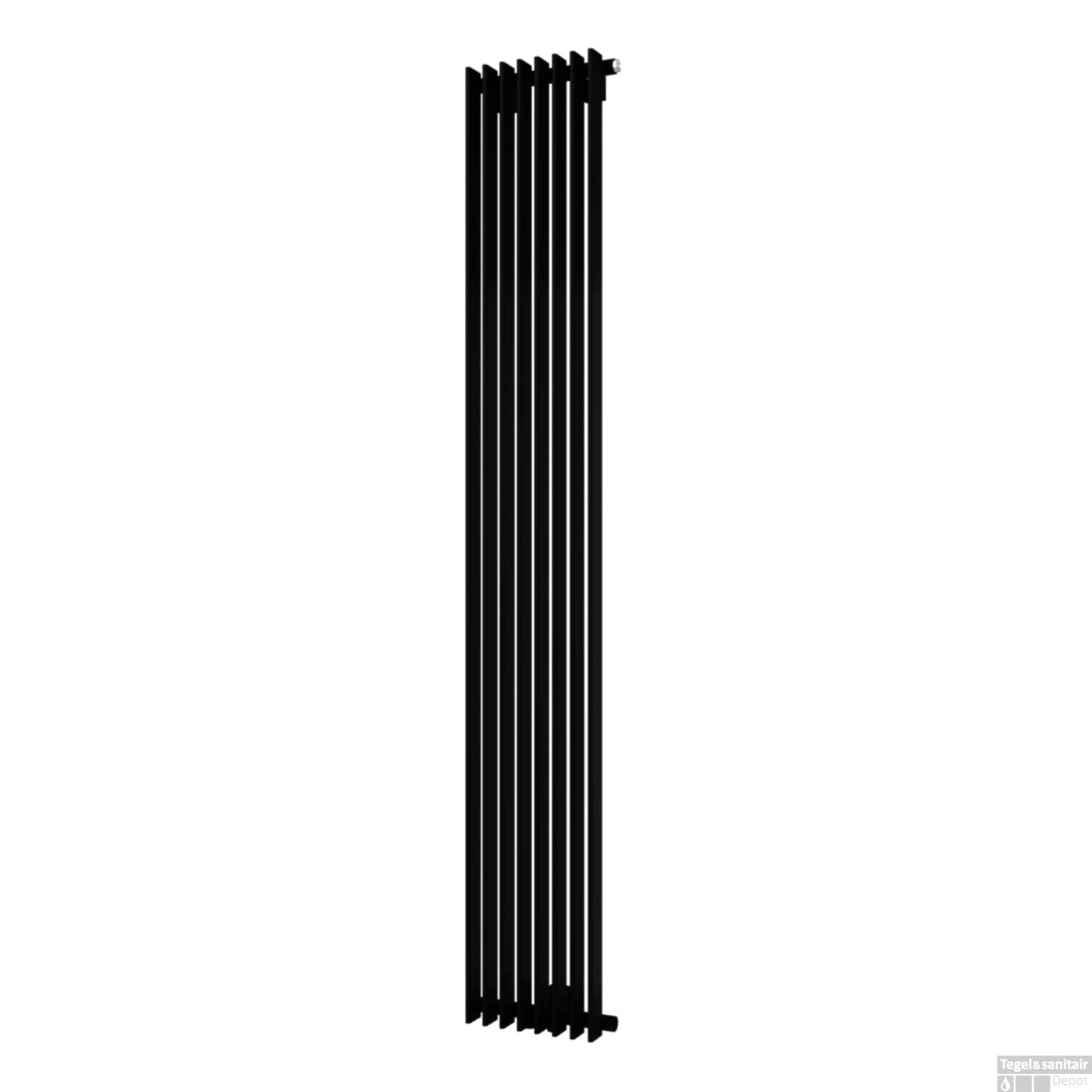 Designradiator Aika 1800 X 300 Mm Zwart 5 Designradiator Aika 1800 X 300 Mm Zwart - Afbeelding 3