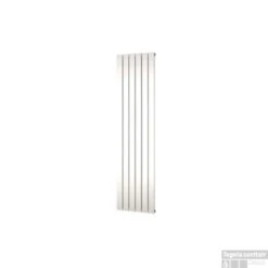 Designradiator Plieger Cavallino Retto Enkel 999 Watt Middenaansluiting 200x45 Cm Wit Structuur
