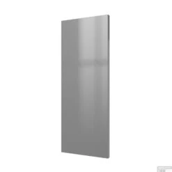 Designradiator Plieger Perugia 549 Watt Middenaansluiting 120,6x45,6 Cm Zilver Metallic