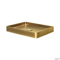 Waskom Lanesto Vanity 47x32x8 Cm Goud (excl Kraan Incl Waste)