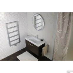 Designradiator Sapho Denali 55x133.6 Cm 411W Zilver -Sealkin Badkamermeubilair Winkel dn613ss designradiator sapho denali 55x133.6 cm 411w zilver 2