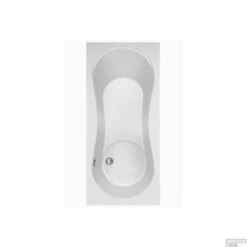 Douchebad Plieger Space Acryl 180x80x46 Cm Wit