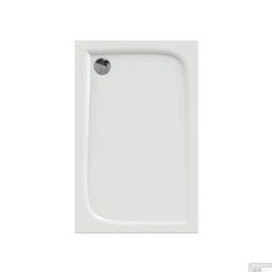 Douchebak Allibert Jacana 140x90x4 Cm Rechthoekig Bioplax Hoogglans Wit