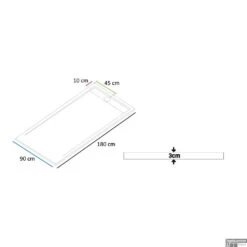 Douchebak Boss & Wessing Veroni Elite 180x90 Cm Composietsteen Grijs -Sealkin Badkamermeubilair Winkel douchebak boss wessing veroni elite 180x90 cm composietsteen grijs tech