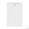 Douchebak BWS Rechthoek Zelfdragend Acryl 100x90x4cm Wit