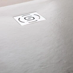 Natuursteen Douchebak Slab Pizarra Textuur (In Meerdere Maten En Kleuren Beschikbaar) 25 Natuursteen Douchebak Slab Pizarra Textuur (In Meerdere Maten En Kleuren Beschikbaar) -Sealkin Badkamermeubilair Winkel douchebak pizarra blanco detalle