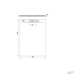 Douchebak + Sifon Allibert Rectangle 120x80 Cm Mat Okergeel -Sealkin Badkamermeubilair Winkel douchebak sifon allibert rectangle 120x80 cm mat okergeel tech